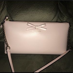 Kate Spade pink bow crossbody